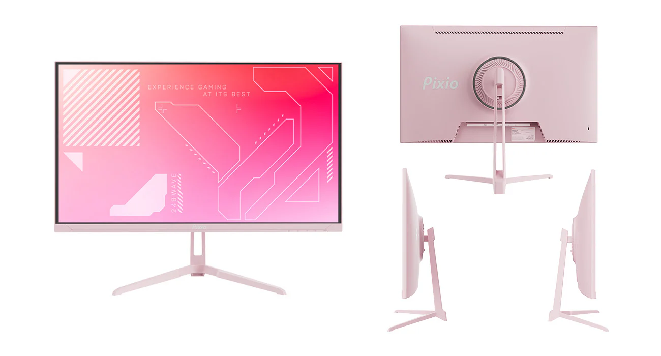 PXC248WAVEW / ホワイト | 23.8インチ 200Hz FHD FastVA 湾曲