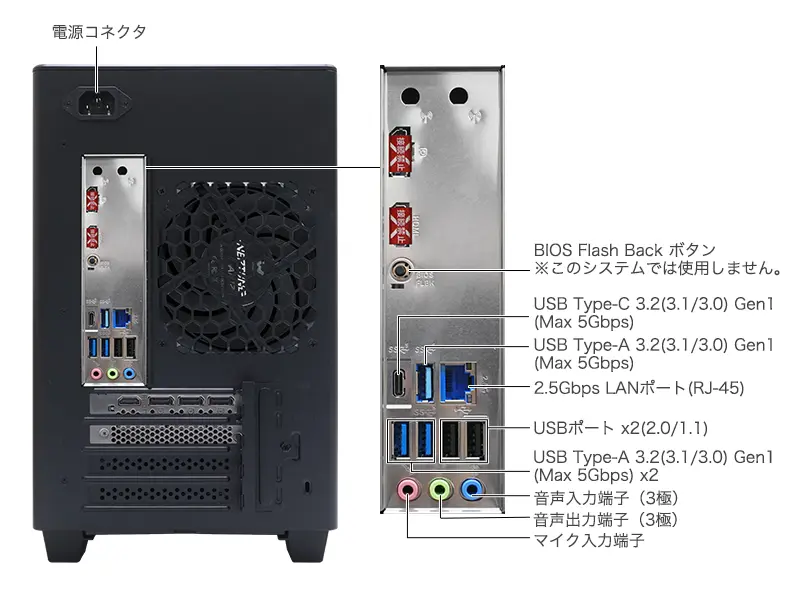 BTOパソコン通販のFRONTIERGK-A620Aシリーズ: 直販