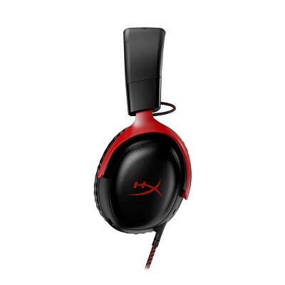 HyperX Cloud III ゲーミングヘッドセット ブラック-レッド[メーカー保証]