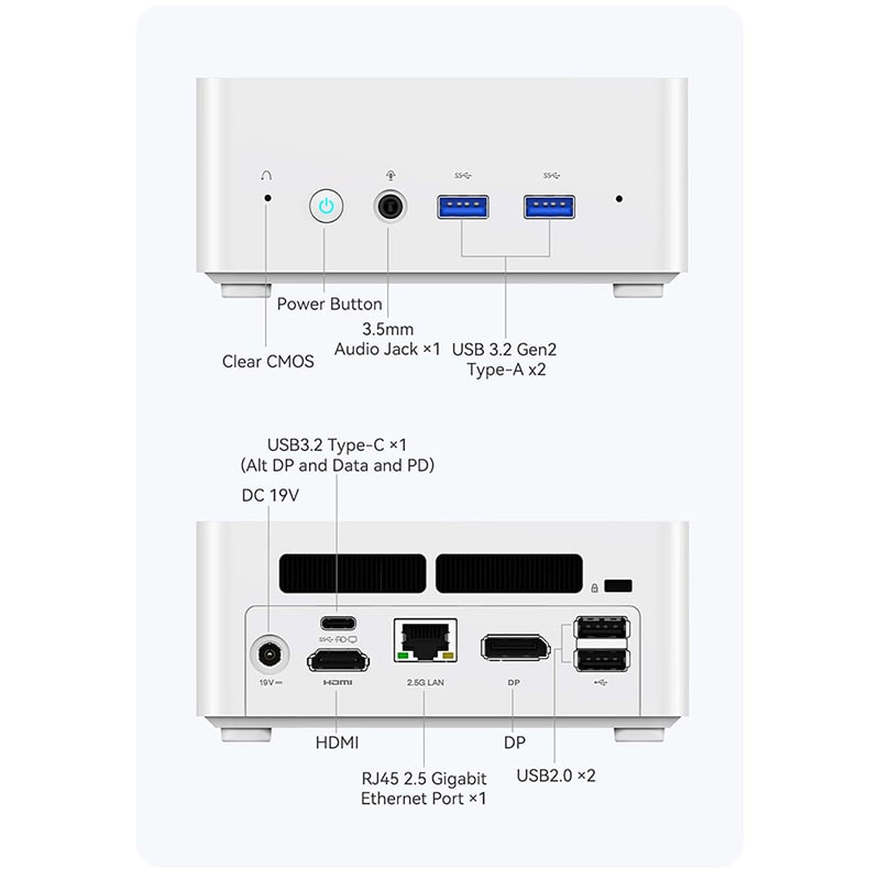 MINISFORUM UN1360W-32/1T-W11pro(13620H)