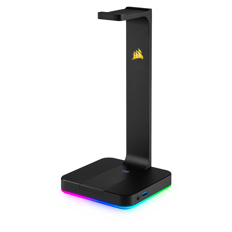 【GW2023】CORSAIR USB ゲーミングヘッドセット / ゲーミングマウスパッド / ヘッドセット スタンド