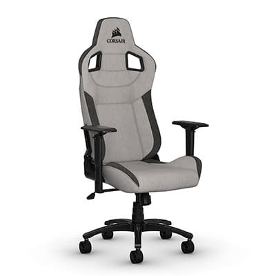 Corsair ゲーミングチェア T3 RUSH Gray/Charcoal (CF-9010031-WW)