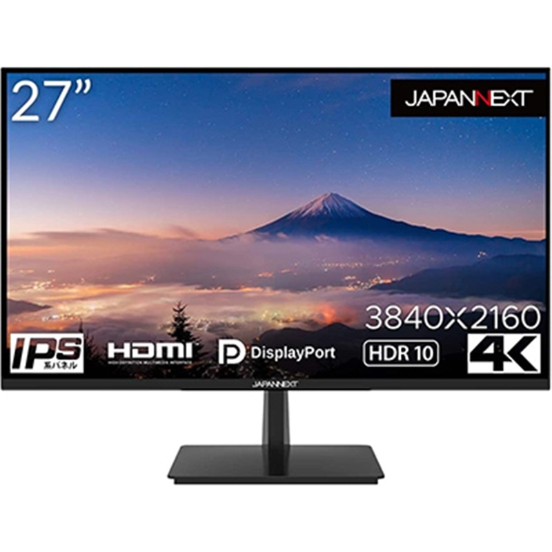 JAPANNEXT 27インチ4Kモニター JN-IPS2706UHDR