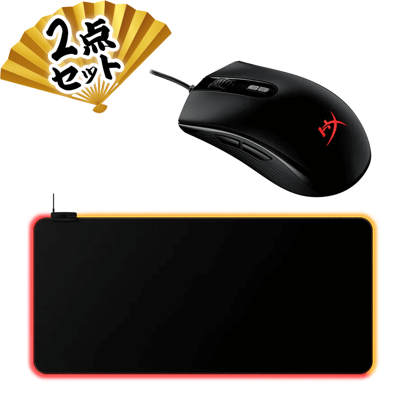 【福箱GW】ゲーミングマウス＆マウスパットセット