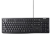 2in1タブ FRONTIER キーボードカバー付属 21035 BTOパソコン通販のFRONTIER日本語キーボード【黒】BUFFALO